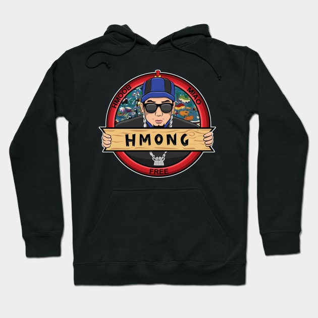 Hmong Hip Hop Hoodie by VANH